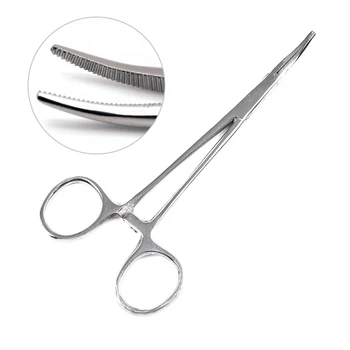 Ръчен инструмент Хемостатични форцепси Скоба за коса за домашни любимци Риболовни заключващи клещи Епилация