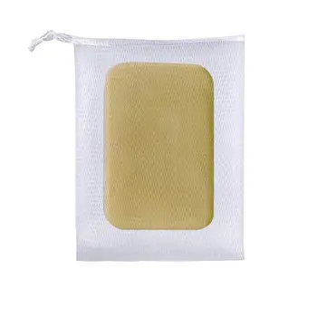 Сапунен чувал двуслоен шнур пяна мрежа сапун пяна нетна ексфолираща чанта за измиване на лицето мляко пяна мрежа за грижа за кожата