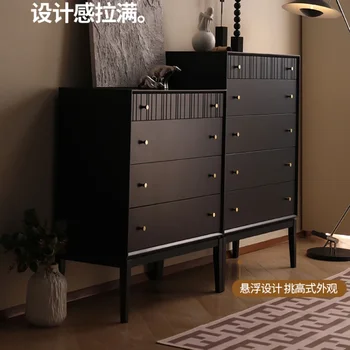 Скрин от масивна дървесина спалня стена шкафче чекмедже голям капацитет шкаф за съхранение