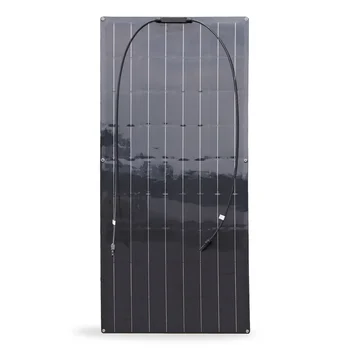 Слънчев панел 12V 120w 240W Гъвкави Placas Solares Монокристална слънчева клетка 12V 24V зареждане на батерията Домашни комплекти