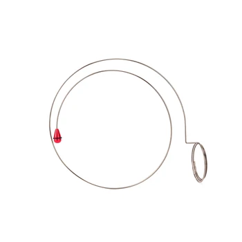 Сребърен кръгъл проводник лупа очила притежател лента главата часовник часовник ремонт