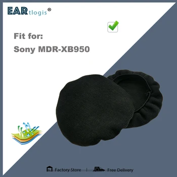 Стреч капаци Абсорбция на пот и миещи се зародишни дезодориращи подложки за уши за слушалки Sony MDR-XB950 MDR XB950