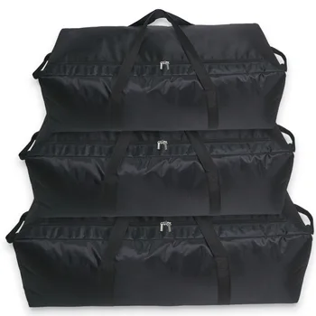 Супер голям капацитет пътуване чанта открит къмпинг раница водоустойчив чанта 1680D Оксфорд кърпа багаж чанта 55L / 100L / 150L