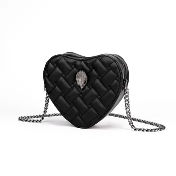  сърце бродирани рамо чанта луксозен дизайнер жени кръст тяло чанта дама чанта чанта мекота пътни чанти дамски портфейли чанта
