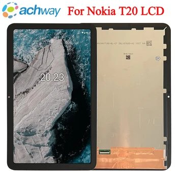 Тестван дисплей за Nokia T20 LCD TA-1397 1394 1392 дисплей сензорен екран дигитайзер монтаж ремонт подмяна част T20 дисплей