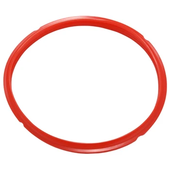 Топ оферти 30X силиконов уплътнителен пръстен за тенджера под налягане, подходящ за 5 или 6 кварта модели, червен, син и общ прозрачен бял