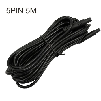 Удължителен кабелен кабел Мъжки към женски PVC покритие Части 5M Plug And Play 5Pin 5pin Аксесоари за подмяна на тел