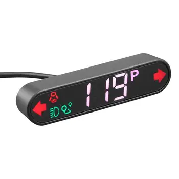 Цифров скоростомер HUD Head-up дисплей за автомобил Модел 3 Y Автомобилен проектор Скоростомер Интелигентна система за ускоряване на предното стъкло