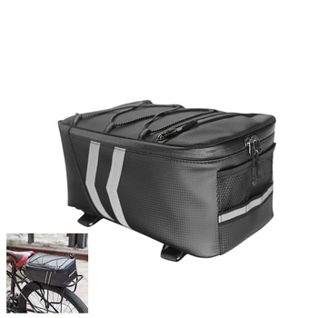 Чанти за велосипеди 9L голям капацитет водоустойчива чанта за колоездене Планински велосипед седловина багажник чанти багаж багажник велосипед чанта